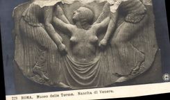 Delle Term Naselta di Venere de Roma Museo de la POSTAL de la VENDIMIA