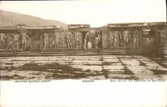 VINTAGE POSTCARD Low Athens reliefs of the theater of Bacchus