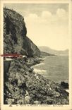 VINTAGE POSTCARD Road of Djidjelli Candle Blessed Felkai
