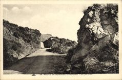 CPA Bougie Route de Djidjelli a Bougie Un joli coin 