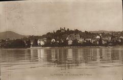 VINTAGE POSTCARD Clarens and Castle of the Peaks