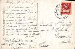 VINTAGE POSTCARD Clarens and Castle of the Peaks