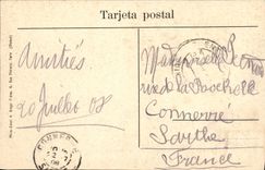 Barrio hispano de San Sebastian Puente de Santa Catalina de la POSTAL de la VENDIMIA allí el grande