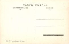 Columna de Bruselas de la POSTAL de la VENDIMIA de Gongres