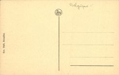 VINTAGE POSTCARD Interior Bubble of Castle