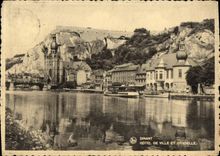 CPA Dinant Hotel De Ville Et Citadelle