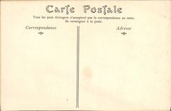 POSTAL de la VENDIMIA Saint Germain en la cámara acorazada del martillo de Bush de la costa este del castillo