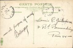 POSTAL Lyon de la VENDIMIA el lugar de Cordeliers