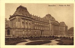 CPA Bruxelles Palais du Roi