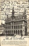CPA Bruxelles Grand Place Maison du Roi