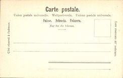 VINTAGE POSTCARD Chillon First Court