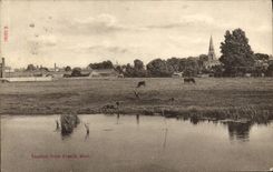 VINTAGE POSTCARD Taunton From French Wair