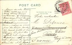 VINTAGE POSTCARD Taunton From French Wair