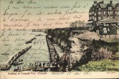 VINTAGE POSTCARD Bathing At Newgate Gap Margate