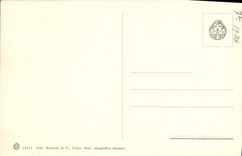 VINTAGE POSTCARD Bellagio Lago di Como Via Serbelleni