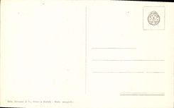 CPA Petite maison en Suisse Folklore Enfants Grand mere