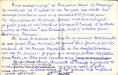 Ataque frontal de Verseilles de la POSTAL de la VENDIMIA en los pisos del parque