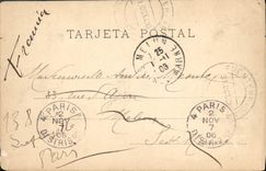 CPA Fuenterrabia Interior de la Iglesia 