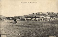 CPA Campagne du Maroc 1925 Militaria