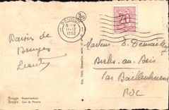 CPA Bruges Quai du rosaire