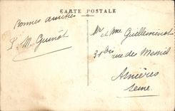 VINTAGE POSTCARD Djibouti Rue of Abyssinie Dimensions sSomalis