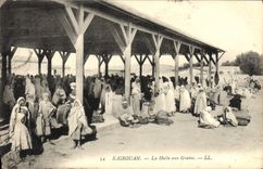 CPA Kairouan La Halle aux Grains