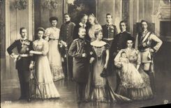 VINTAGE POSTCARD Royal family Hohenzollern