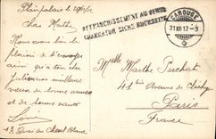 VINTAGE POSTCARD Geneva the Mont Blanc seen from of Geneva