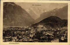 CPA Interlaken Die Jungfrau