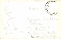 Ciudadela vieja de Corfou de la POSTAL de la VENDIMIA