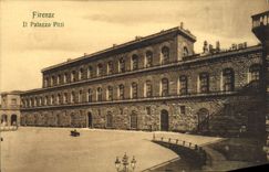 POSTAL Firenze de la VENDIMIA él Palazzo Pitti