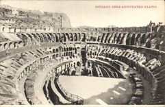 CPA Anfiteatro Flavio Interno Dell tres belle illustration 