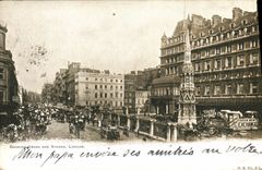 CPA London Charing Cross And Strand