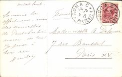 POSTAL Roma Colosseo de la VENDIMIA