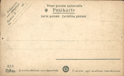 Di Profilo de Firenze Loggla Del Lanzl Perseo de la POSTAL de la VENDIMIA