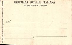 VINTAGE POSTCARD Firense Salleria uffisi the Brown one