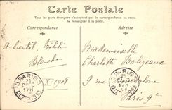 VINTAGE POSTCARD Museum of Luxembouyrg Duverger the laboureuur and his/her children