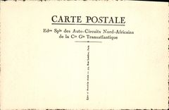 CPA Riatia sous la douche Edon Sple Des Auto Circuits Nord Africains De La Cie Gle Transatlantique