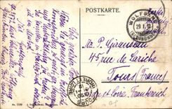 VINTAGE POSTCARD Davos