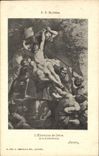 VINTAGE POSTCARD Rubens the Rise In Cross to the Antwerp cathedral
