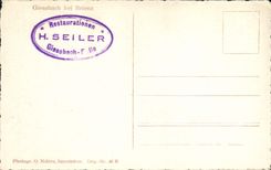 VINTAGE POSTCARD Giessbach EIB Brienz