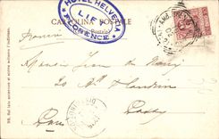 CPA Firenze Palazzo Vecchio Dal Giardino Boboli