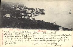 VINTAGE POSTCARD Blick Von Veprinaz Abbazia