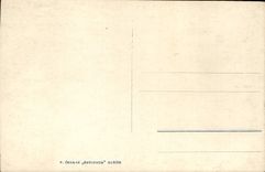 Dom Vita de Praga Hradeansky de la POSTAL de la VENDIMIA