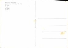 MODERN CARD Johannes Vermeer The letter