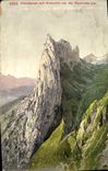 VINTAGE POSTCARD Kreuzberge Und Mutschen Von Der Saxerluke Aus