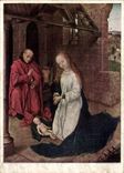 MODERN CARD Anbertung Of Kindes Memling