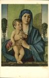 VINTAGE POSTCARD Madonna Degli Albertti Bellini Venezia