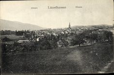 VINTAGE POSTCARD Alsace Lutzelhausen Elsass
