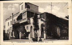 VINTAGE POSTCARD Casablanca the Residence